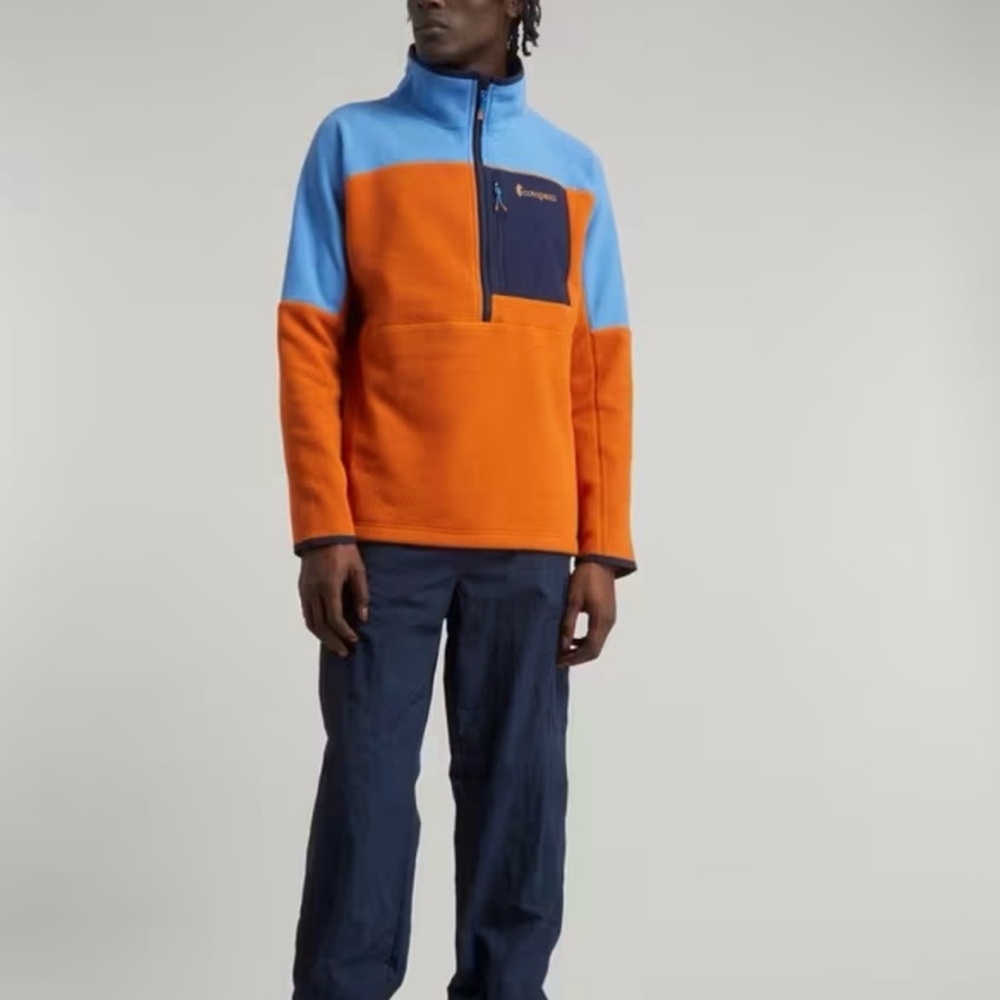 Cotopaxi Abrazo Half Zip Fleece Pullover Men’s XXL Colorblock Sweatshirt Jacket - Picture 9 of 11